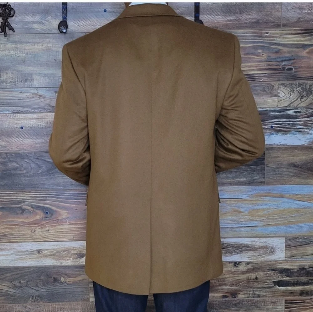 Jos. A. Bank Cashmere Gordon Camel Blazer Sport Jacket Size 42R NWT